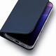 15. Dux Ducis Skin Pro Hülle für iPhone 16 Pro Max mit Klappe und Kartenfach – Blau