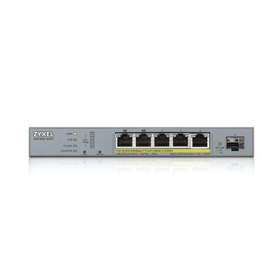 5. Zyxel GS1350-6HP 6-Port PoE-Switch (PoE+: 3; PoE++: 2) 60W Managed Gigabit