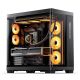 28. Jonsbo TK-4 Gehäuse, Midi-Tower, ATX, Tempered Glass – schwarz