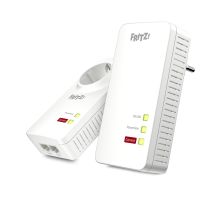 FRITZ! Powerline 1260E WLAN-Set 1200 Mbit/s Kabelgebundenes LAN Wi-Fi Weiß