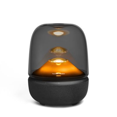 7. Harman/Kardon Aura Studio 5 3-Wege-Lautsprecher, Schwarz, kabelgebunden und kabellos, 160 W