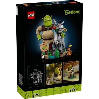 2. LEGO Icons 72423 – Shrek, Esel & Der gestiefelte Kater