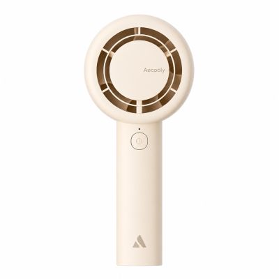 3. Aecooly Halo 01 Tragbarer Handventilator, Beige
