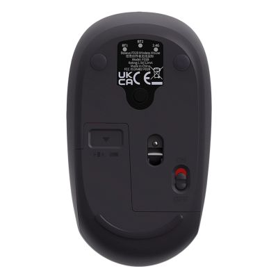 2. Baseus F01B 2,4-GHz-Funkmaus + Bluetooth 3.0 + 5.0 – Grau