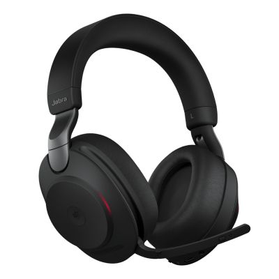 4. Jabra Evolve2 85, MS Stereo-Bluetooth-Headset mit Kabel und kabellosem Kopfbügel