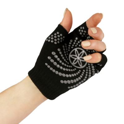 8. Gaiam Fingerlose Anti-Rutsch-Handschuhe 54029