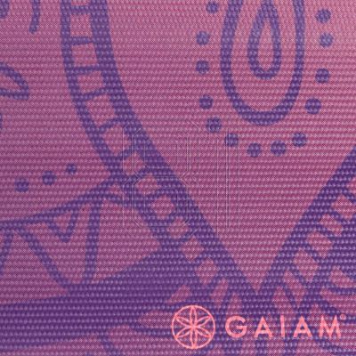 8. Gaiam Premium Athenian Rose Yogamatte 6 mm 63958