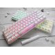 10. Ducky One 3 Mini Gaming-Tastatur, reinweiß, USB, Deutsch, Weiß