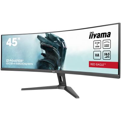 3. iiyama G-MASTER RED EAGLE CURVED Computermonitor 114,3 cm (45") 5120 x 1440 px Dual QHD LED Schwarz