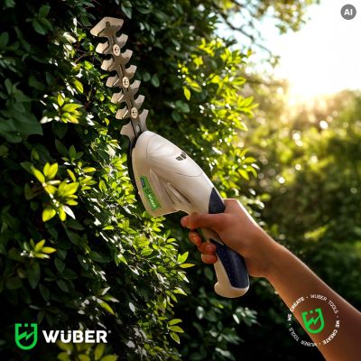 13. Akku-2-in-1-Trimmer für Hecken und Gras, 7,2 V, Schnitt 120 mm, USB-C, W23320 WUBER