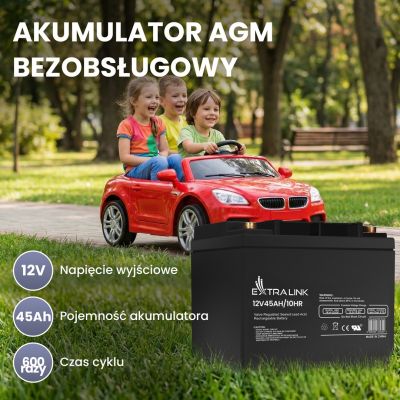 21. EXTRALINK BATTERIE BATTERIEAKKUMAT AGM 12V 45