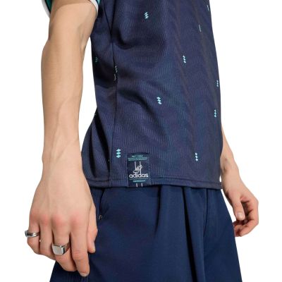 6. adidas Deutschland Auswärtstrikot Nr. 26 für Herren, Marineblau, JN2074