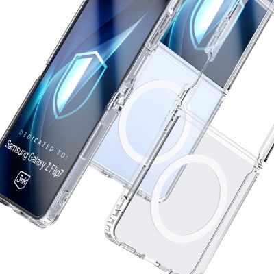 6. 3mk Armor MagCase für Samsung Galaxy Z Flip 7 - Transparent