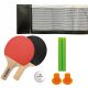 3. MINI-TISCHTENNIS-SET, 2 SCHLÄGER, NETZ, 1 BALL