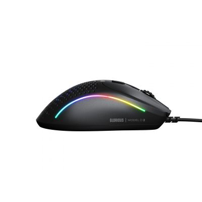 2. Glorious PC Gaming Race Model D 2 Maus Universal Beidhändig USB Typ-A Optisch 26000 DPI