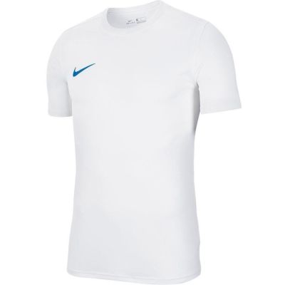 Nike Park VIII Herren-T-Shirt Weiß - Blaues Logo HV8173-102