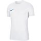 Nike Park VIII Herren-T-Shirt Weiß - Blaues Logo HV8173-102