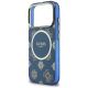 6. Guess IML Peony Dot MagSafe Hülle für iPhone 17 Pro - Blau