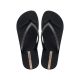 2. Ipanema Damen-Flip-Flops Mesh XI Plat Fem Plateau, schwarz