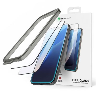 13. AmazingThing Radix Vollhartglas für iPhone 17 Air (2er-Set)