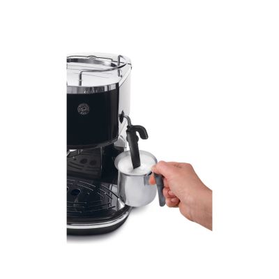 3. DeLonghi Icona ECO 311.BK (1100W; schwarz) Espressomaschine