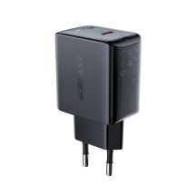 Acefast schnelles USB Typ C 20W Power Delivery Ladegerät schwarz (A1 EU schwarz)