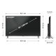 8. Sharp 43HL4265E 109,2 cm (43") 4K Ultra HD Smart TV mit WLAN, Schwarz