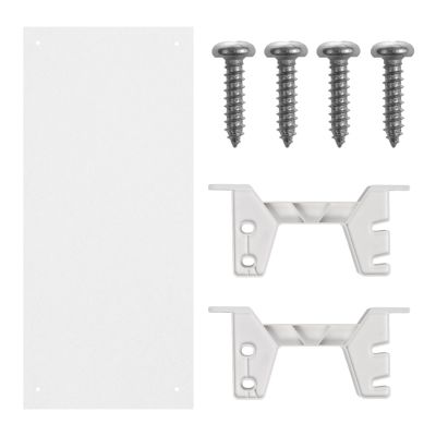 7. MACLEAN Kabelorganizer/Verlängerungskabel für unter den Schreibtisch, max. 5 kg, weiß, MC-106 W