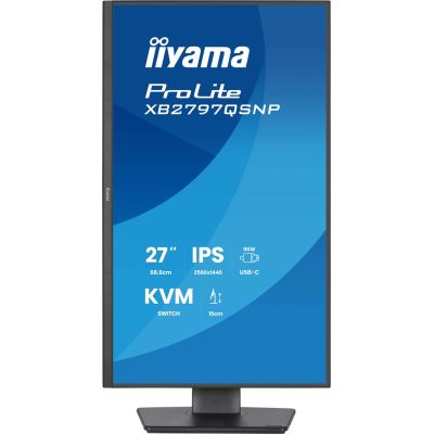 3. iiyama ProLite XB2797QSNP-B1 Computermonitor 68,6 cm (27") 2560 x 1440 px Quad HD LED Schwarz