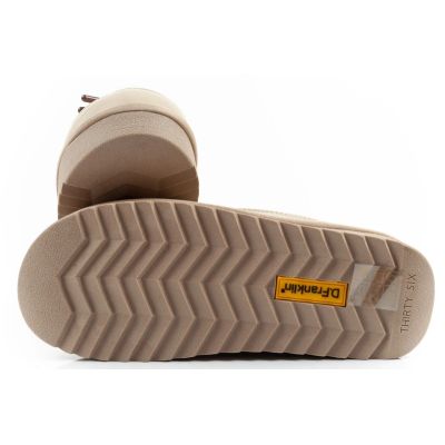 9. D.Franklin Damen-Schneestiefel, modische, gefütterte Winterstiefel