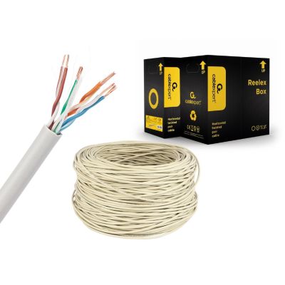 3. UTP-Kabel GEMBIRD UPC-5004E-L (UTP; 305 m; Kat. 5e; grau)