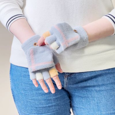 5. Winter-Handyhandschuhe für Damen/Kinder – grau