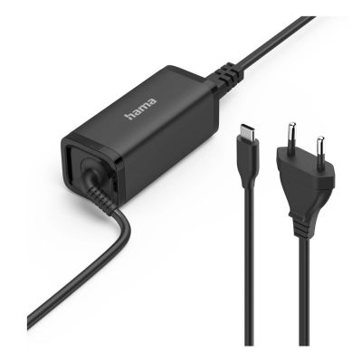 Hama 00200023 Netzteil/Wechselrichter intern 65 W Schwarz