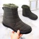 8. Flache isolierte Schneestiefel Potocki W WOL198A grün