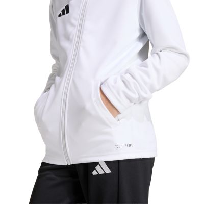 15. adidas Entrada 26 Track Kinder-Sweatshirt weiß JZ6605