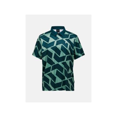 PEAK PERFORMANCE M Grafik-Polo-Herren-T-Shirt, Grün