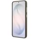 5. Guess Schutzhülle mit genarbtem, großem 4G-Metalllogo für Samsung Galaxy S26 – Braun