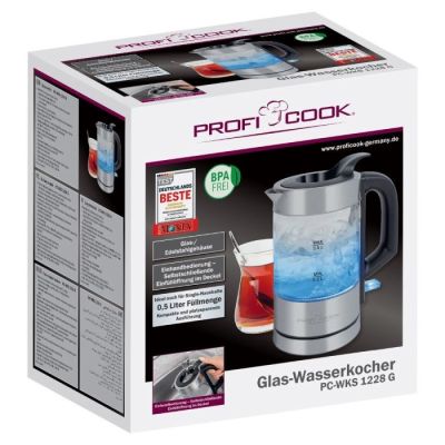 5. Wasserkocher WKS 1228 G PROFICOOK