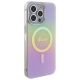 4. Guess IML Iridescent MagSafe Hülle für iPhone 15 Pro – Rosa