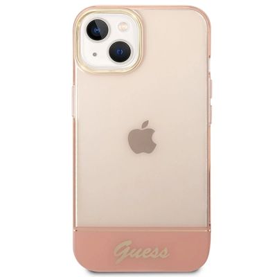 3. Guess GUHCP14MHGCOP iPhone 14 Plus 6,7 "rosa / rosa Hardcase Durchscheinend