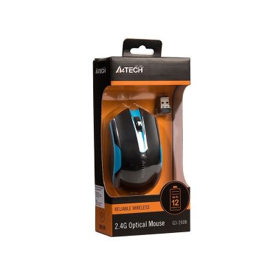 4. A4 TECH V-TRACK G3-200N-1 A4TMYS46037 Maus (optisch; 1000 DPI; schwarz)