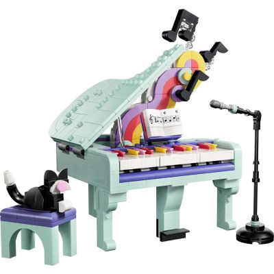 3. LEGO Creator 3-in-1 31392 – Dekoratives Klavier mit Katze
