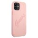 4. Guess GUHCP12SLSVSPI iPhone 12 mini 5.4" pink/pink Hardcase Script Vintage