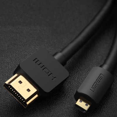 7. Ugreen Kabel Micro HDMI - HDMI Kabel 3m schwarz (HD127)