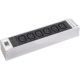 2. Rittal DK 7856.080 6-fach Steckdosenleiste, intern, schwarz, grau