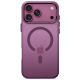 3. Tech-Protect MagZero MagSafe Hülle für iPhone 17 Pro / 18 Pro – Burgunderrot Matt