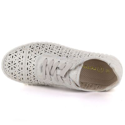 3. Potocki Damenschuhe mit durchbrochenem Goldmuster JE19437