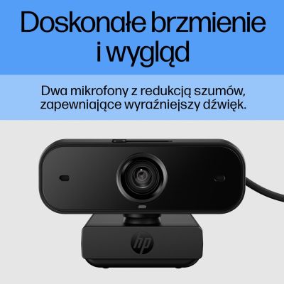 6. HP 430 Full HD Webcam USB Schwarz 77B11AA