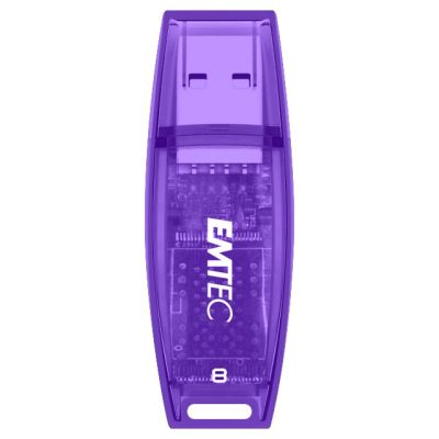 7. Emtec C410 Color Mix – Candy Jar 2.0 USB-Stick 8 GB USB Typ-A Blau, Grün, Lila, Rot, Gelb