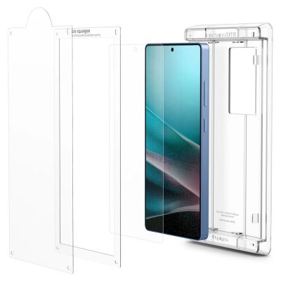 12. Spigen Elite Shield EZ FIT Hybridglas für Samsung Galaxy S25 Ultra – Transparent